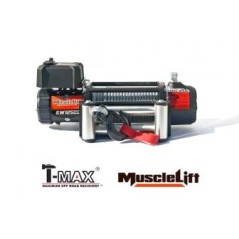 T-MAX Muscle-Lift MW12500 12V 5665kg Cable acero