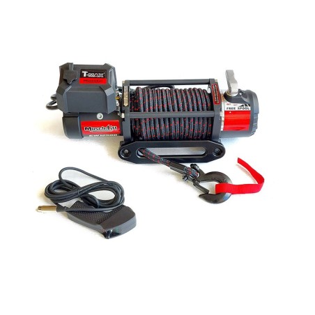 T-MAX Muscle-Lift MW12500 12V 5665kg cable plasma enfundado