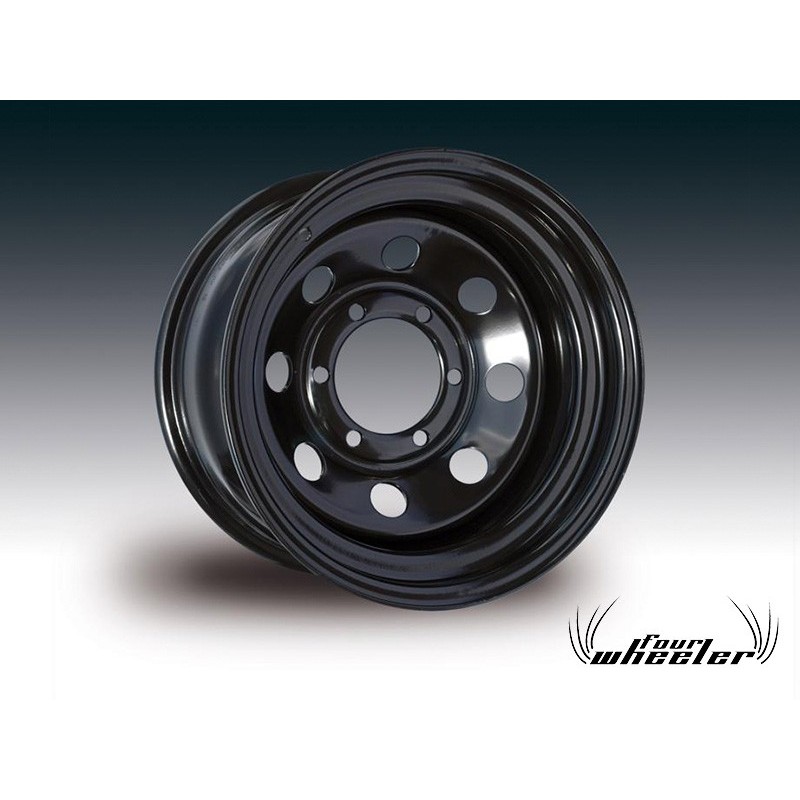 Llanta Four Wheeler Modular-S Negra 15x7 ET-10 (5x139,7 B110)
