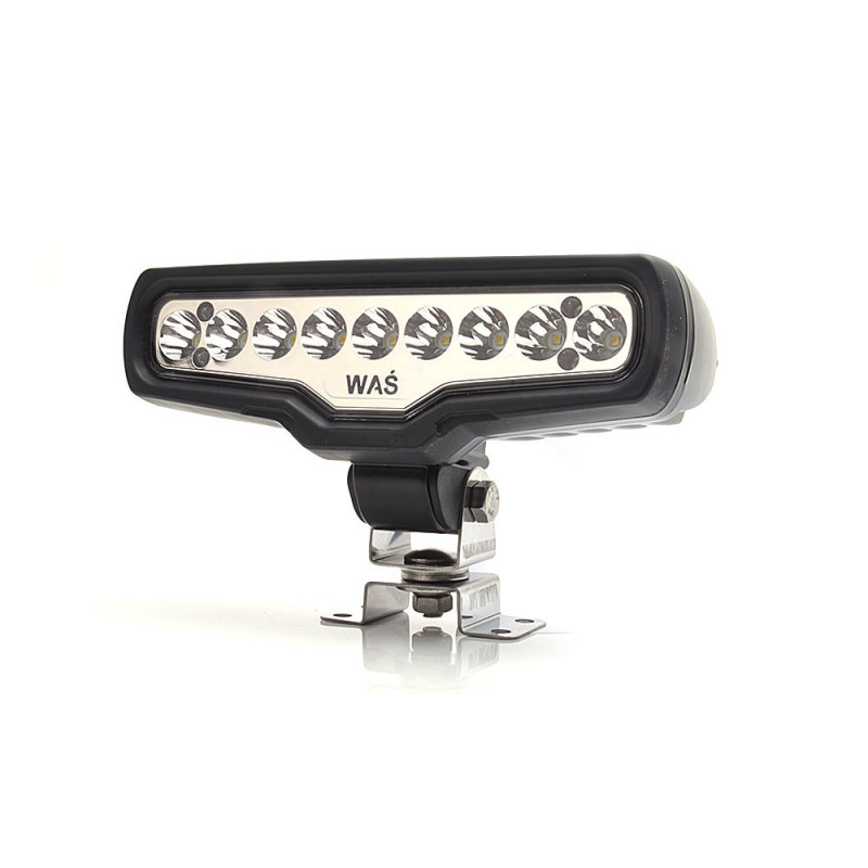 Barra LED de trabajo WAS de largo alcance 19,9cm 46W 12/24V Barra LED de trabajo WAS de largo alcance 19,9cm 46W 12/24V